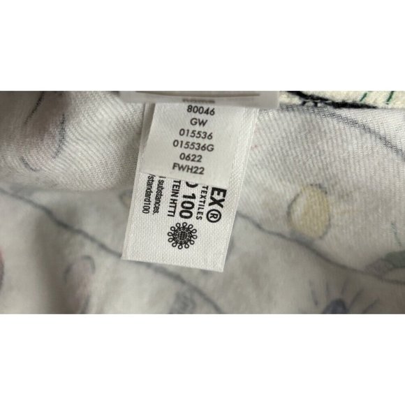 Hanna Andersson Flannel Pajamas Womens S Top Pants Christmas Lights Bright Bulbs - Picture 9 of 9